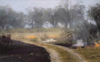 Fire (with Road), Africa